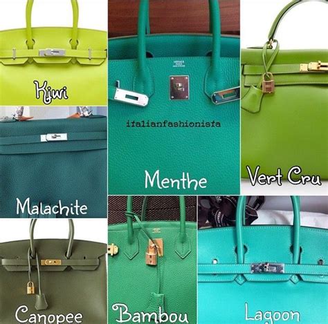 hermes bag greenhills|hermes green color chart.